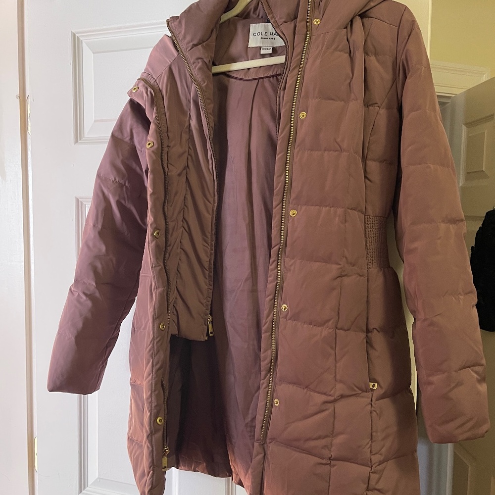Light Pink Puffer Jacket